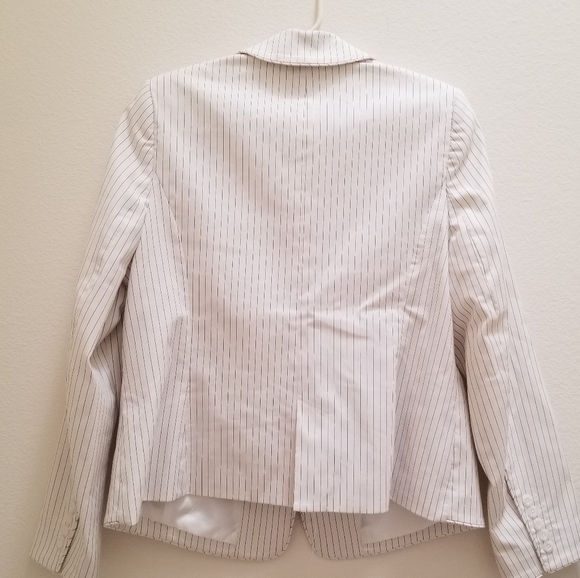 Lane Bryant 2 Piece Pin Stripe Pant Suit 14/16 - Picture 6 of 7